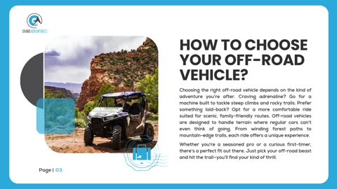 Off Road Vehicle Adventures That Will Take Your Breath Away