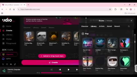 Getting AROUND UDIO AIs Download ISSUE Full DEMO Record Songs & Get Stems