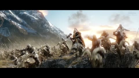 The Hobbit (2013) - Battle of the five Armies - Part 1 - Only Action [4K] (Directors Cut)