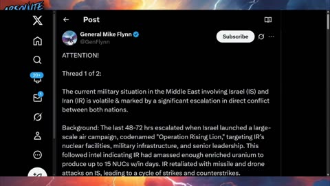 Absolute Storm Ep 42 6/15/25 7:30pm EST FLOTUS|Iran|QProof|ArmorOfGod