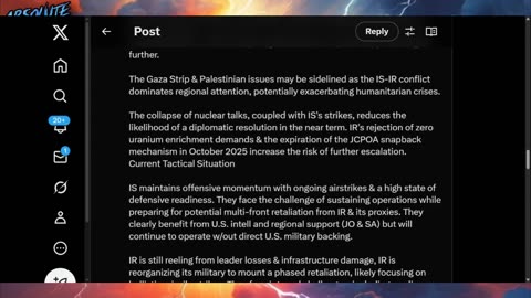 Absolute Storm Ep 42 6/15/25 7:30pm EST FLOTUS|Iran|QProof|ArmorOfGod