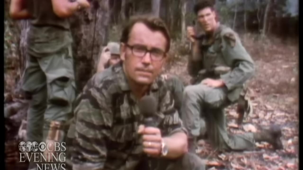 Vietnam War, 1970: CBS camera rolls as platoon comes under fire