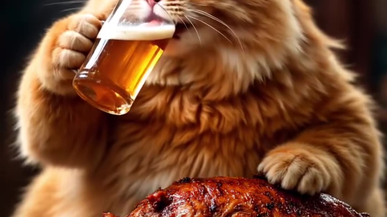 cat with pig