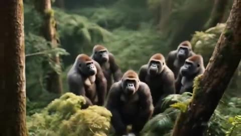 A Kitten Tried to Kidnap a Baby Gorilla — What His Dad Did Next Was Even Crazier