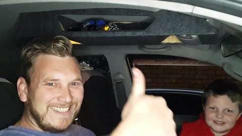 Guess how easy it is to build a DIY overhead center console!