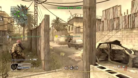 Call of Duty 4 Search & Destroy on Overgrown