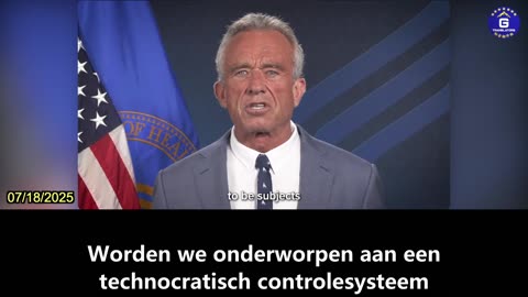 【NL】Robert F. Kennedy jr. kondigt afwijzing aan van amendement WHO op IHR