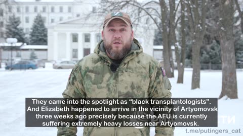 Ukrainian soldier exposes the organ-harvesting going on during the war.