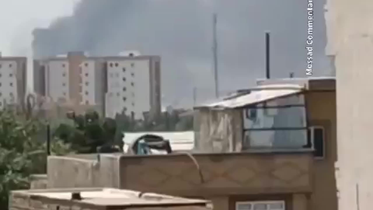 Tehran: The explosion that occurred at the Mehrabed airport. Iranian opposition