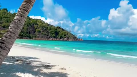 the beauty of the open sea beach