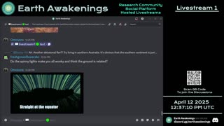 Earth Awakenings - Livestream 1 - #3102 - Live on Rumble/Youtube/X-Twitter/Twitch