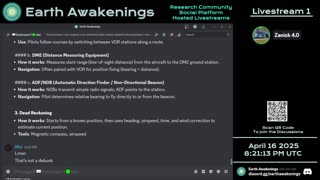 Earth Awakenings - Livestream 1 - #3112 - Live on Rumble/Youtube/X-Twitter/Twitch