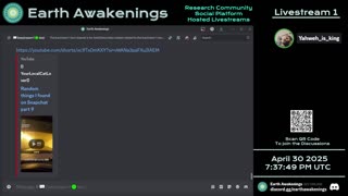 Earth Awakenings - Livestream 1 - #3140 - Live on Rumble/Youtube/X-Twitter/Twitch