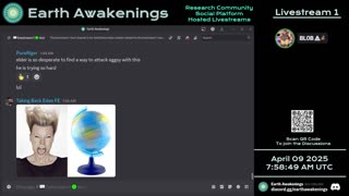 Earth Awakenings - Livestream 1 - #3094 - Live on Rumble/Youtube/X-Twitter/Twitch