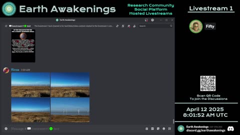 Earth Awakenings - Livestream 1 - #3102 - Live on Rumble/Youtube/X-Twitter/Twitch
