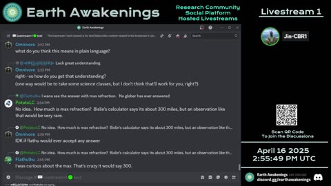 Earth Awakenings - Livestream 1 - #3108 - Live on Rumble/Youtube/X-Twitter/Twitch