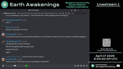 Earth Awakenings - Livestream 1 - #3112 - Live on Rumble/Youtube/X-Twitter/Twitch