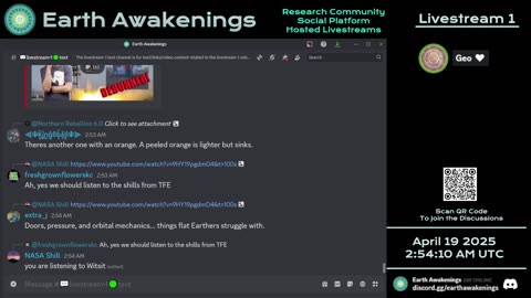 Earth Awakenings - Livestream 1 - #3116 - Live on Rumble/Youtube/X-Twitter/Twitch