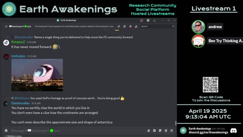 Earth Awakenings - Livestream 1 - #3116 - Live on Rumble/Youtube/X-Twitter/Twitch