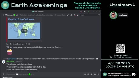 Earth Awakenings - Livestream 1 - #3116 - Live on Rumble/Youtube/X-Twitter/Twitch