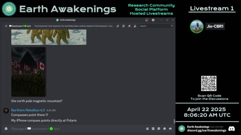 Earth Awakenings - Livestream 1 - #3121 - Live on Rumble/Youtube/X-Twitter/Twitch