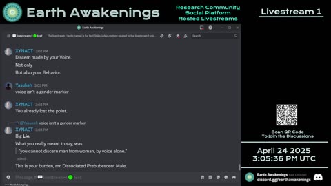 Earth Awakenings - Livestream 1 - #3124 - Live on Rumble/Youtube/X-Twitter/Twitch