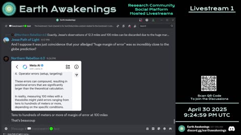 Earth Awakenings - Livestream 1 - #3140 - Live on Rumble/Youtube/X-Twitter/Twitch
