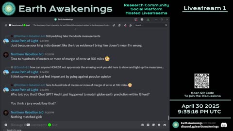 Earth Awakenings - Livestream 1 - #3140 - Live on Rumble/Youtube/X-Twitter/Twitch