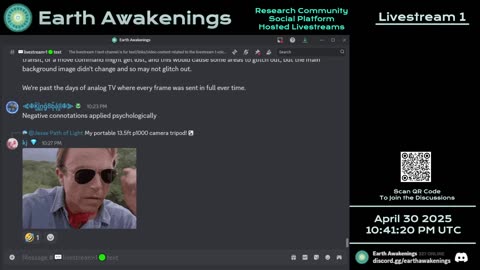Earth Awakenings - Livestream 1 - #3140 - Live on Rumble/Youtube/X-Twitter/Twitch