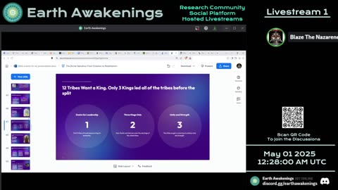 Earth Awakenings - Livestream 1 - #3140 - Live on Rumble/Youtube/X-Twitter/Twitch