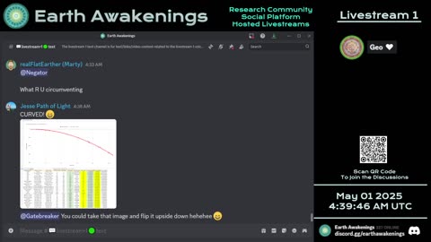 Earth Awakenings - Livestream 1 - #3140 - Live on Rumble/Youtube/X-Twitter/Twitch