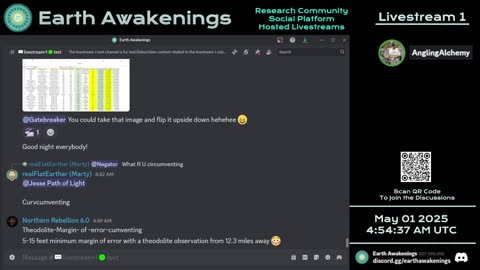 Earth Awakenings - Livestream 1 - #3140 - Live on Rumble/Youtube/X-Twitter/Twitch