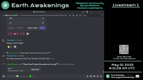 Earth Awakenings - Livestream 1 - #3140 - Live on Rumble/Youtube/X-Twitter/Twitch