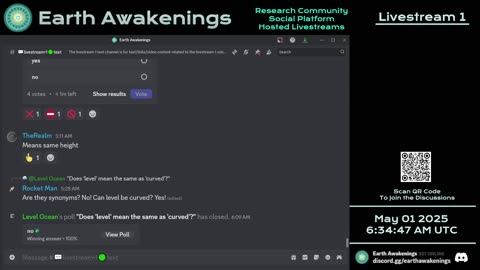 Earth Awakenings - Livestream 1 - #3140 - Live on Rumble/Youtube/X-Twitter/Twitch
