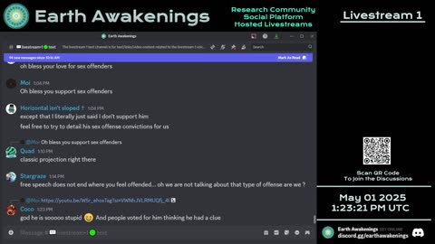 Earth Awakenings - Livestream 1 - #3140 - Live on Rumble/Youtube/X-Twitter/Twitch