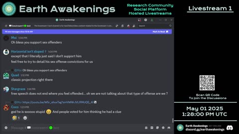 Earth Awakenings - Livestream 1 - #3140 - Live on Rumble/Youtube/X-Twitter/Twitch