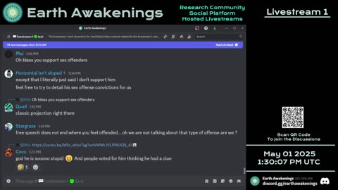 Earth Awakenings - Livestream 1 - #3140 - Live on Rumble/Youtube/X-Twitter/Twitch