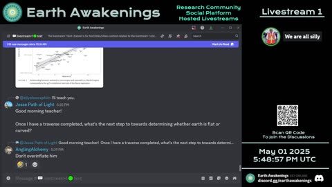 Earth Awakenings - Livestream 1 - #3140 - Live on Rumble/Youtube/X-Twitter/Twitch