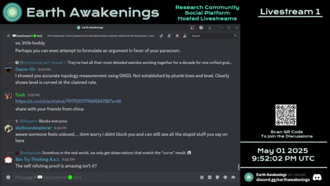 Earth Awakenings - Livestream 1 - #3140 - Live on Rumble/Youtube/X-Twitter/Twitch