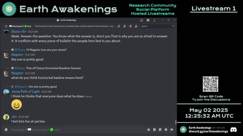 Earth Awakenings - Livestream 1 - #3140 - Live on Rumble/Youtube/X-Twitter/Twitch