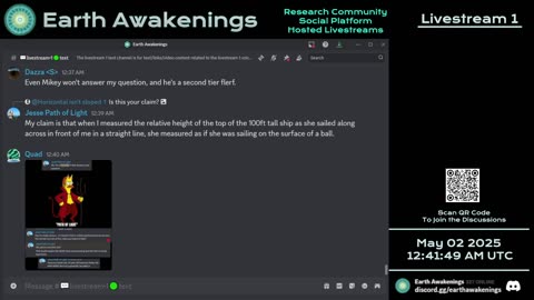 Earth Awakenings - Livestream 1 - #3140 - Live on Rumble/Youtube/X-Twitter/Twitch