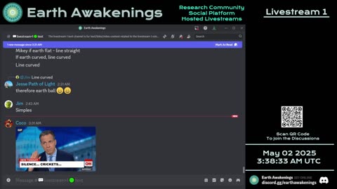 Earth Awakenings - Livestream 1 - #3140 - Live on Rumble/Youtube/X-Twitter/Twitch