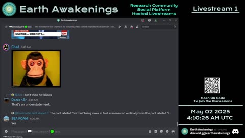 Earth Awakenings - Livestream 1 - #3140 - Live on Rumble/Youtube/X-Twitter/Twitch