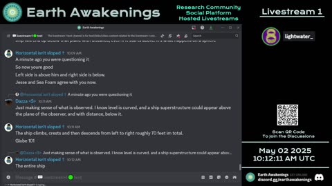 Earth Awakenings - Livestream 1 - #3144 - Live on Rumble/Youtube/X-Twitter/Twitch