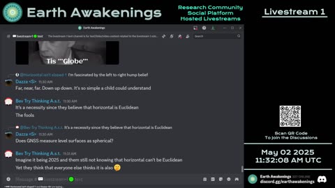 Earth Awakenings - Livestream 1 - #3144 - Live on Rumble/Youtube/X-Twitter/Twitch