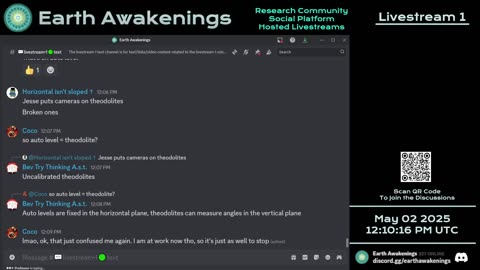 Earth Awakenings - Livestream 1 - #3144 - Live on Rumble/Youtube/X-Twitter/Twitch