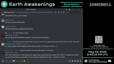 Earth Awakenings - Livestream 1 - #3144 - Live on Rumble/Youtube/X-Twitter/Twitch