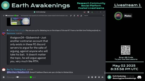 Earth Awakenings - Livestream 1 - #3144 - Live on Rumble/Youtube/X-Twitter/Twitch