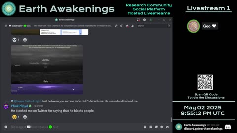 Earth Awakenings - Livestream 1 - #3144 - Live on Rumble/Youtube/X-Twitter/Twitch
