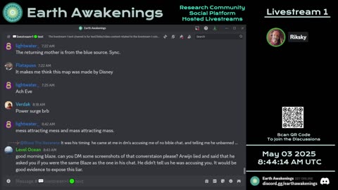 Earth Awakenings - Livestream 1 - #3144 - Live on Rumble/Youtube/X-Twitter/Twitch